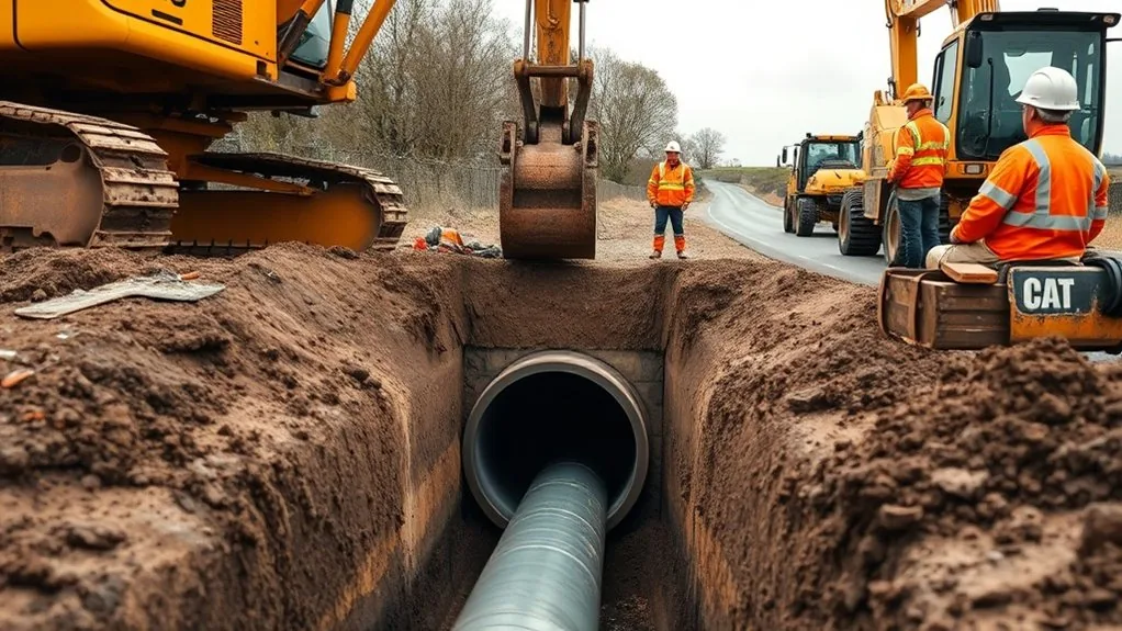 Pipe Ramming in Chestfield | Driving Pipes Under Roads, Walls & Buildings